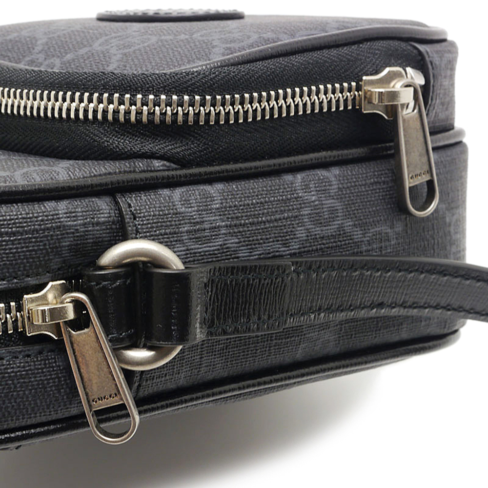 Gucci Bag Black Supreme Interlocking Shoulder Gg … - image 5